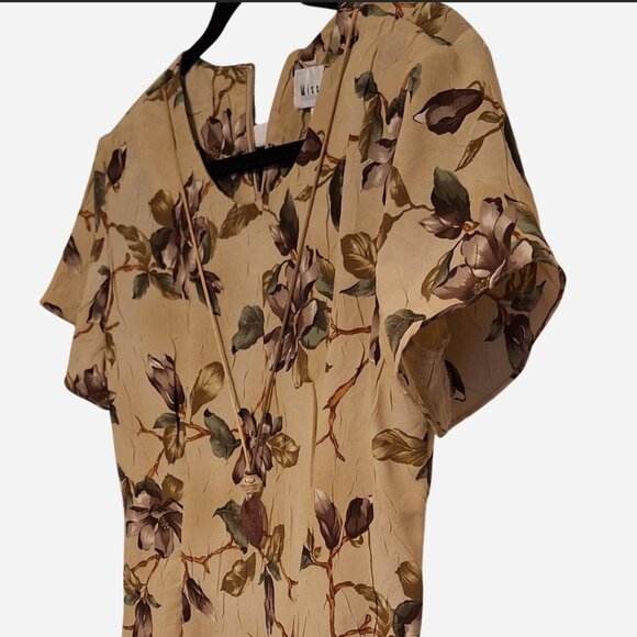 Miss Dorby vintage floral maxi dress size 8 - Picture 4 of 7